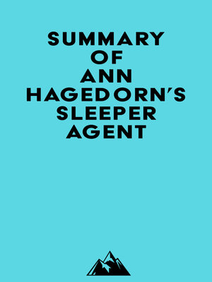 cover image of Summary of Ann Hagedorn's Sleeper Agent
